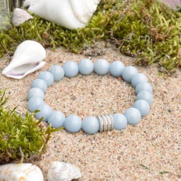 Bransoletka z angelitem