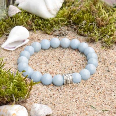 Bransoletka z angelitem