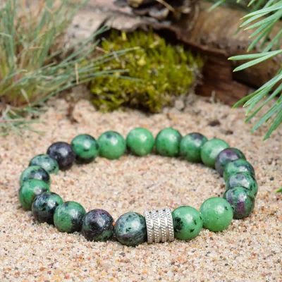 Bransoletka z Anyolitu (Zoisytu)