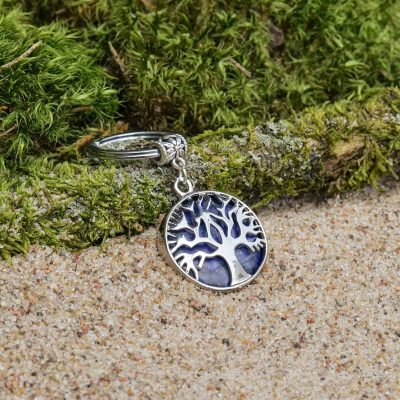 Brelok do kluczy z Lapisem Lazuli