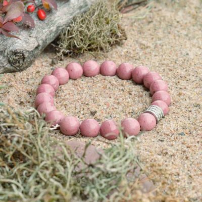 Bransoletka z rodochrozytem