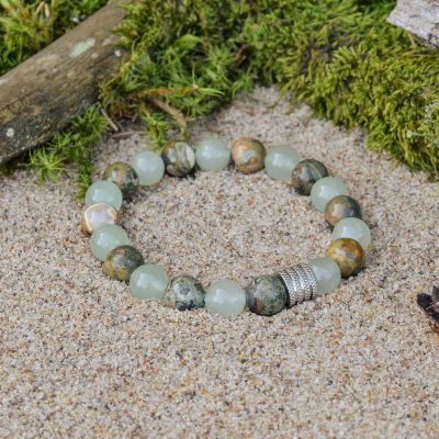 Bransoletka z Ryolitem i Awenturynem