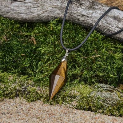 Wisiorek Piramida z Tygrysiego Oka